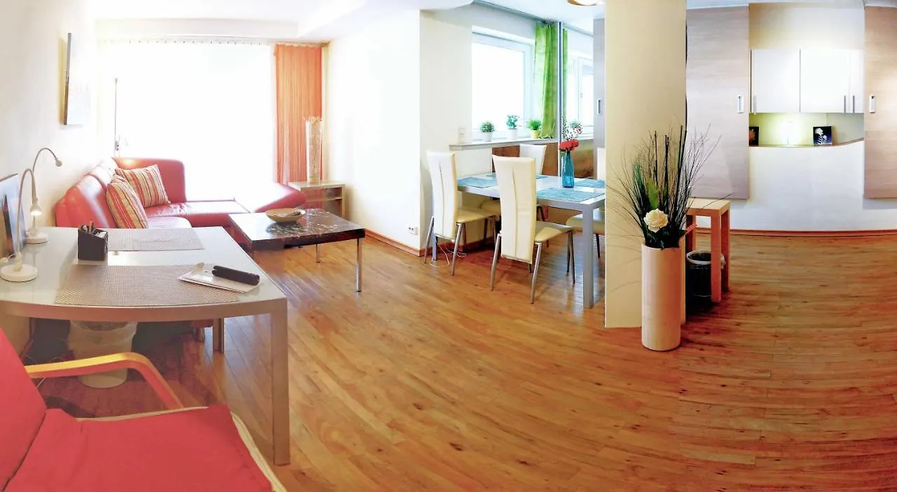 City-Apartment 65qm 2-Schlafzimmer WLAN Nichtraucher Parken Düsseldorf