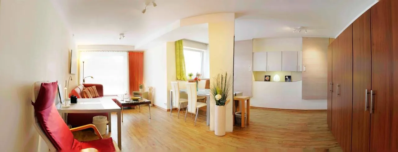 City-Apartment 65qm 2-Schlafzimmer WLAN Nichtraucher Parken Düsseldorf